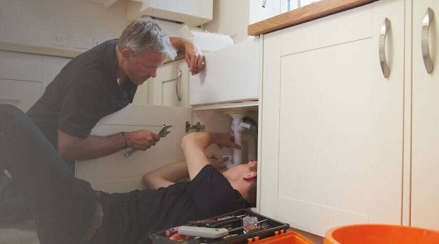 Professional sink repair in Wilson, OK